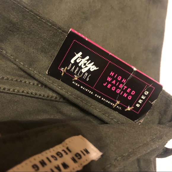 Aeropostale Tokyo Darling faux suede high waisted jegging - Picture 7 of 9